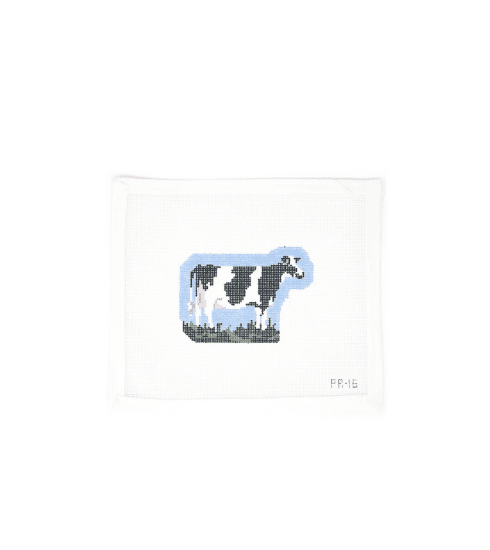 Holstein Cow Needlepoint from Pip & Roo