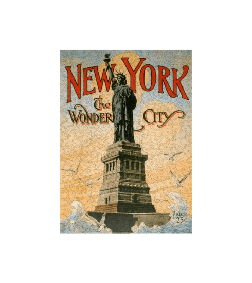 New York Wooden Puzzle from Liberty Puzzles