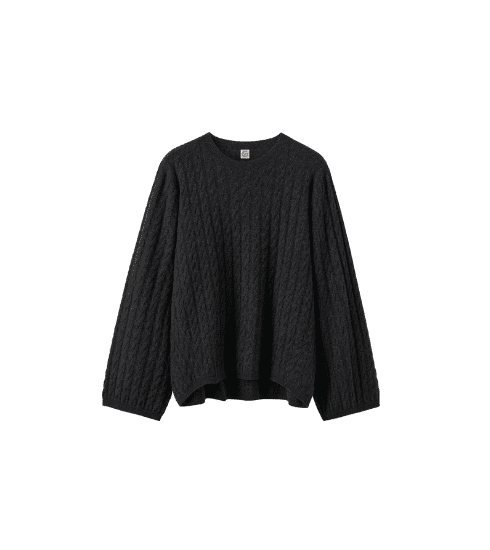 Cableknit Cashmere Sweater from Toteme