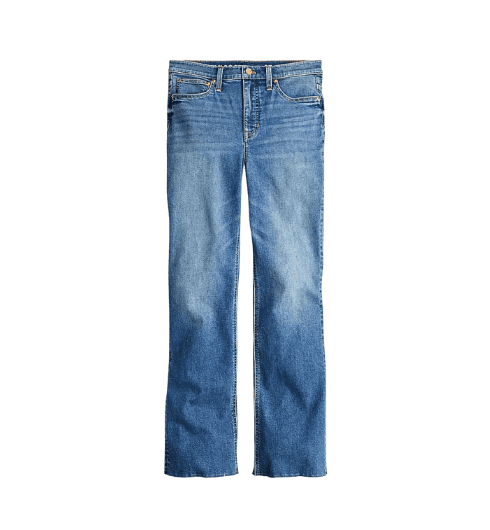 High-Rise Slim Demi-Boot Jean from J.Crew