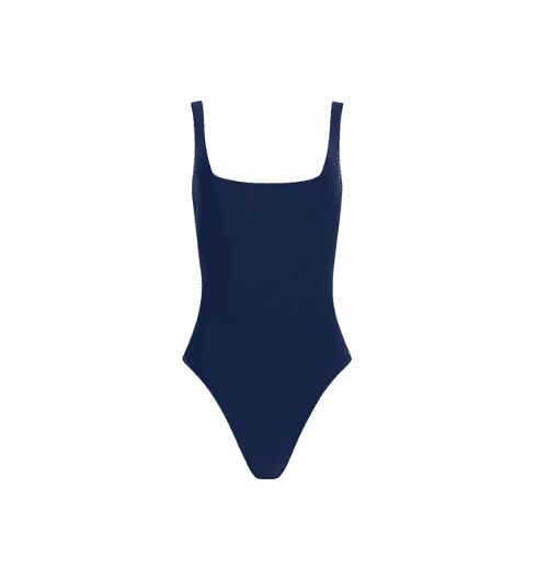 Navy Sculpting One-Piece Swimsuit from Stylest System
