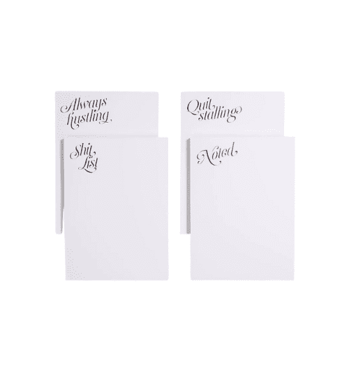 Cheeky Notepads from Dear Annabelle