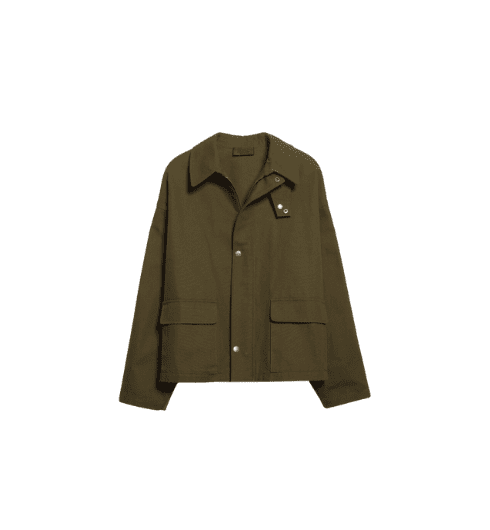 Green Cotton Jacket from Nili Lotan