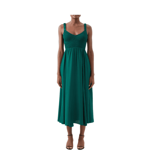 Green Sarah Dress from La Ligne