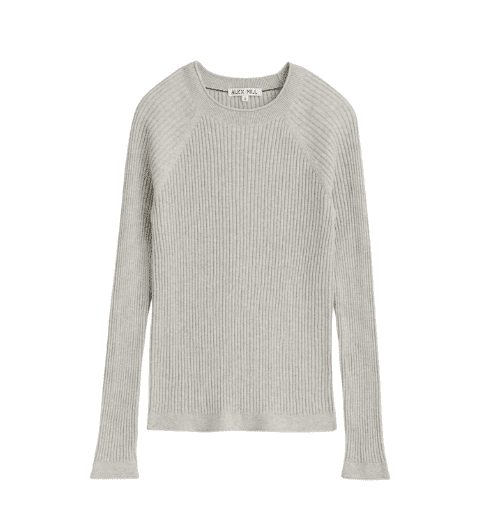 Ribbed Crewneck Sweater from Alex Mill