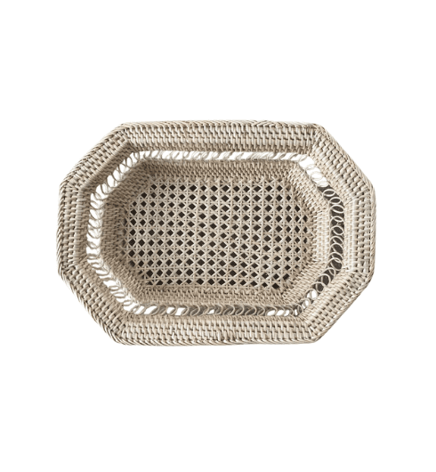 Small Woven Basket/Tray from Larger Cross