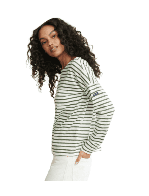 Green Stripe Long Sleeve from Jenni Kayne x Saint James