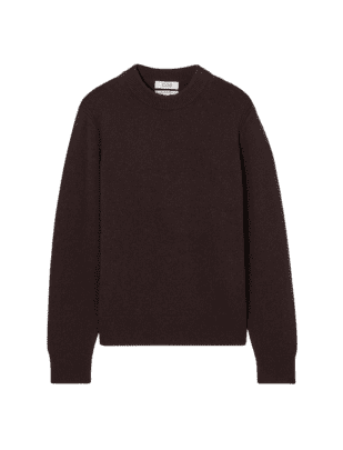 Brown Cashmere Sweater from COS