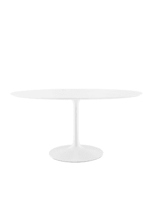 Lippa 60″ Oval Wood Top Dining Table