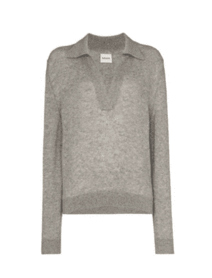 Grey Jo Cashmere Sweater from Khaite