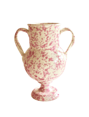 Pink Splatter Vase from The ARK Elements