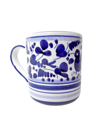 Deruta Arabesco Blue & White 16oz Mug