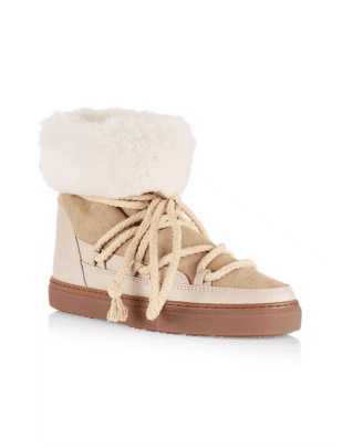 Shearling & Leather Boots from Inuikii