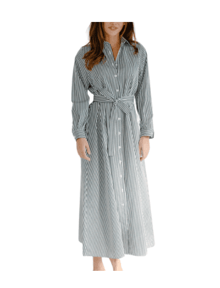 Striped Shirt Dress from Eleanor Leftwich