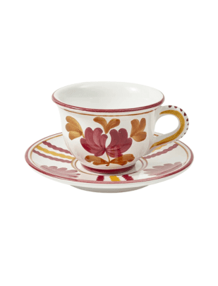 Blossom Teacup and Saucer from Cabana