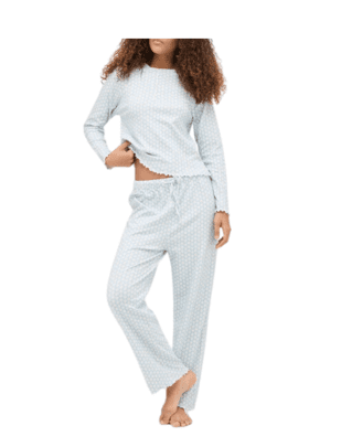 Blue Shell Pajama Set from Hill House Home